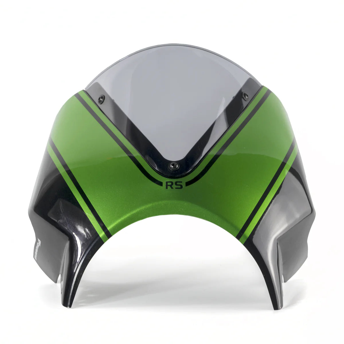 Kawasaki Z900RS (2025 - On) Pyramid Fly Screen | Diablo Black/Green Scheme |