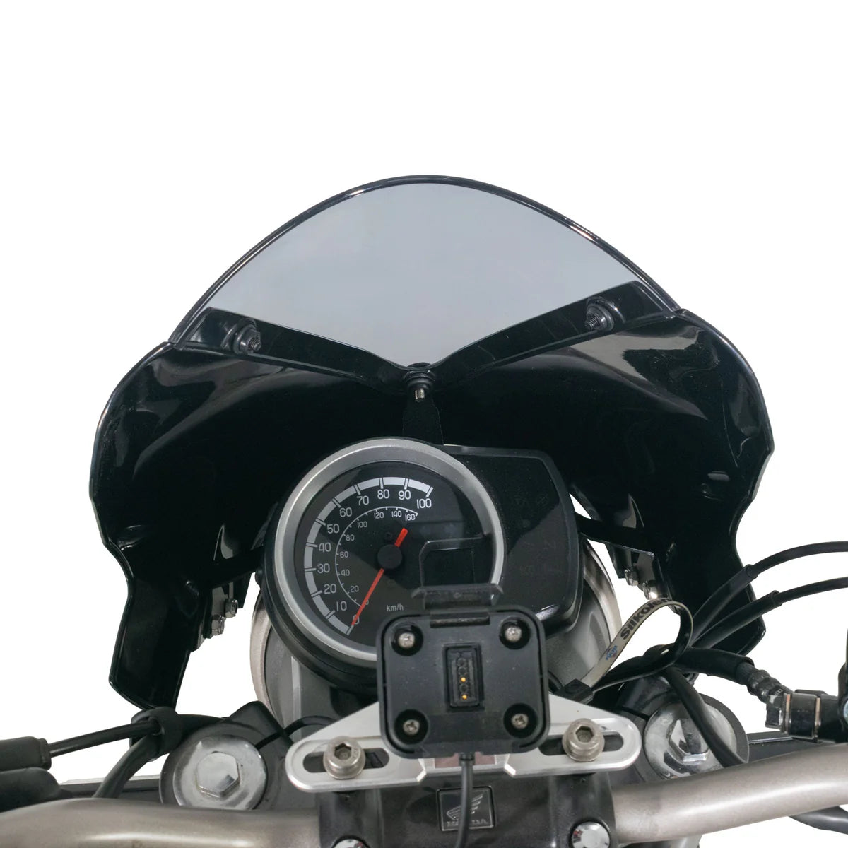 Honda GB350S Pyramid Fly Screen Matte Black (2025 - On)