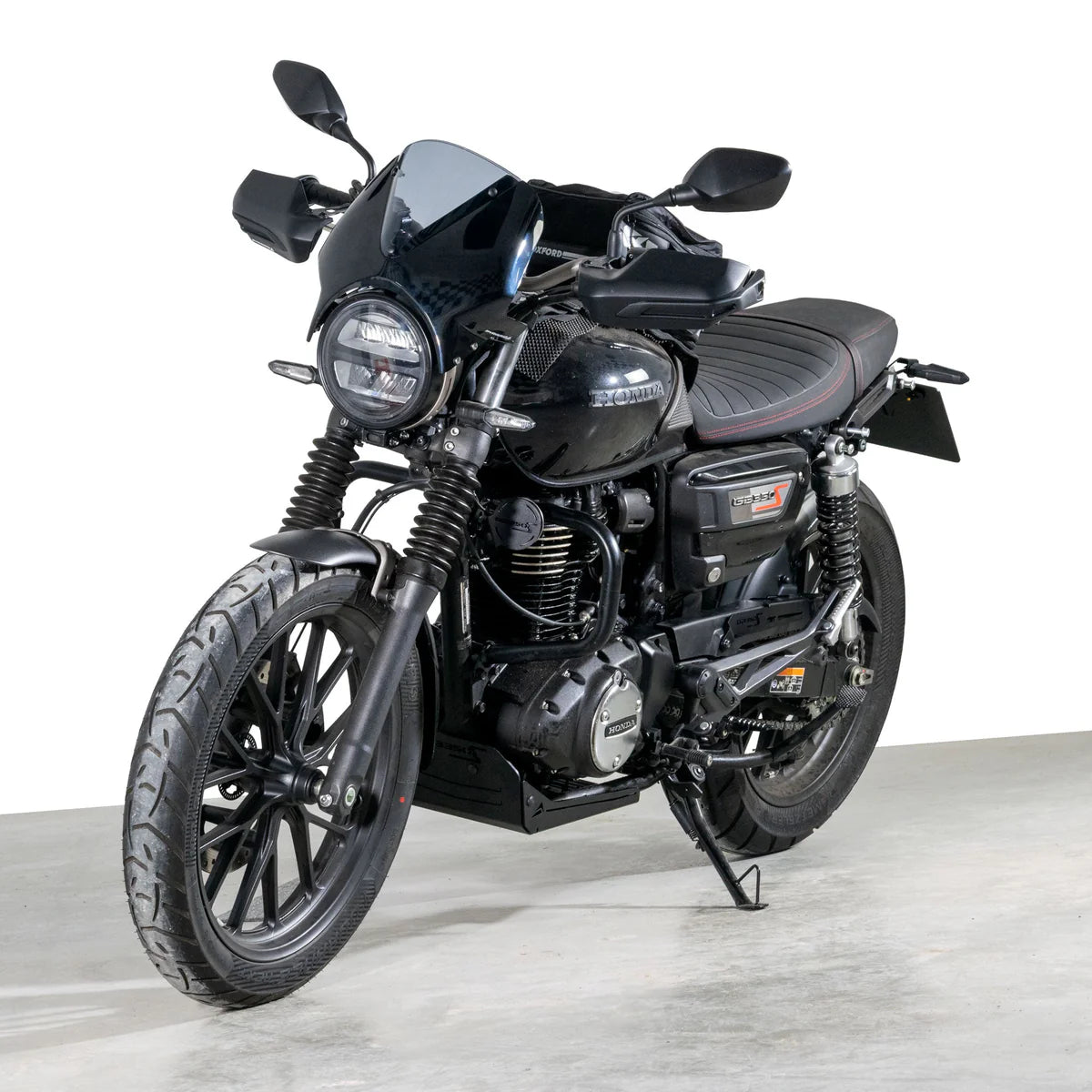 Honda GB350S (2025 - On). Pyramid Fly Screen | Gloss Black |