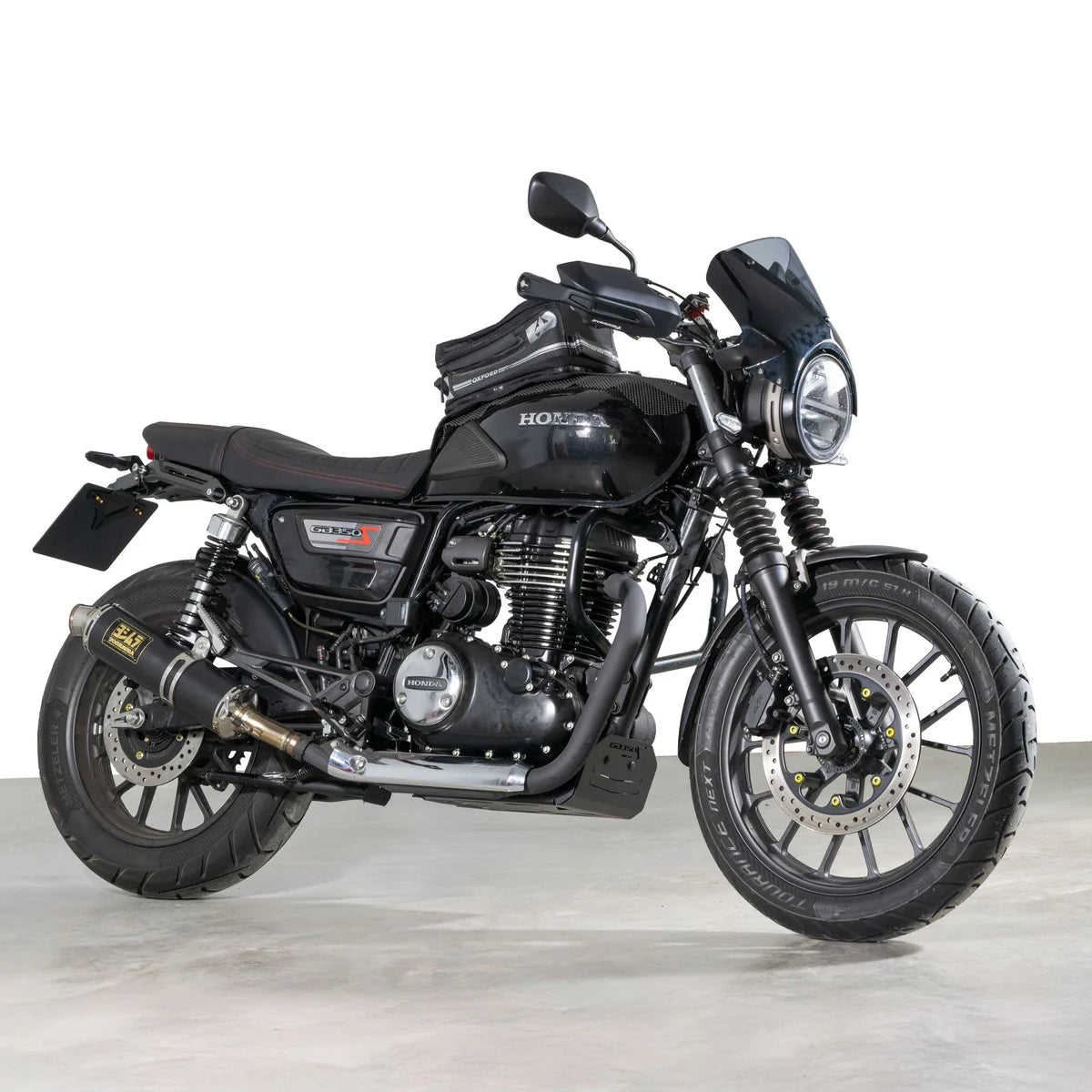 Honda GB350S (2025 - On). Pyramid Fly Screen | Gloss Black |
