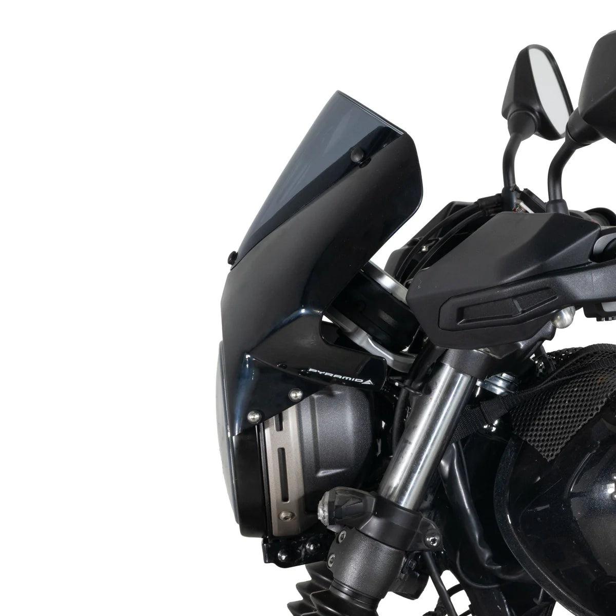 Honda GB350S (2025 - On). Pyramid Fly Screen | Gloss Black |