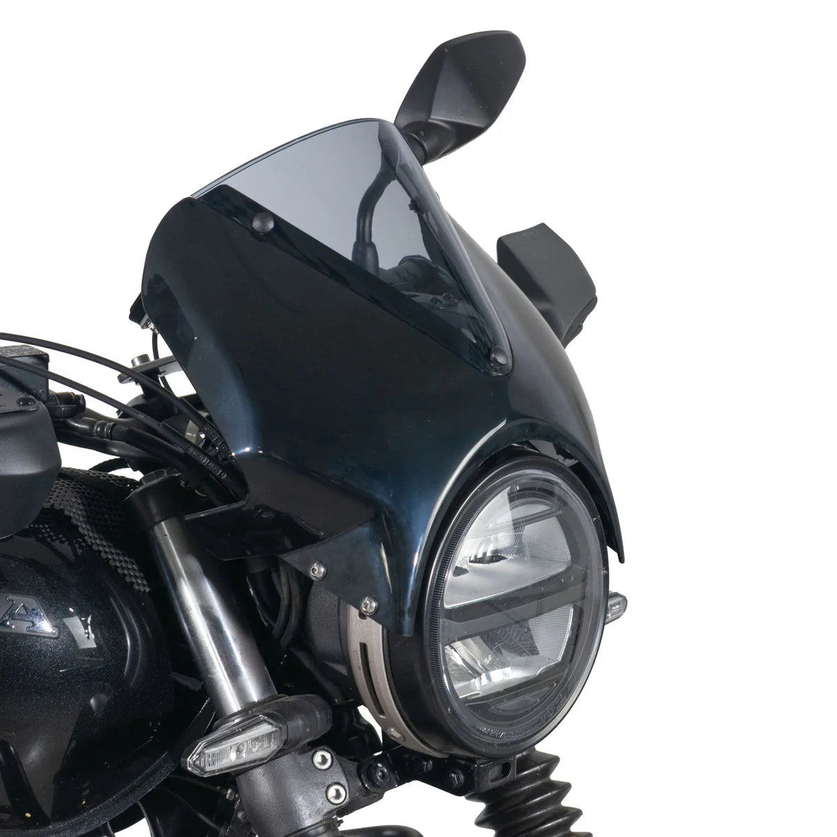 Honda GB350S (2025 - On). Pyramid Fly Screen | Gloss Black |