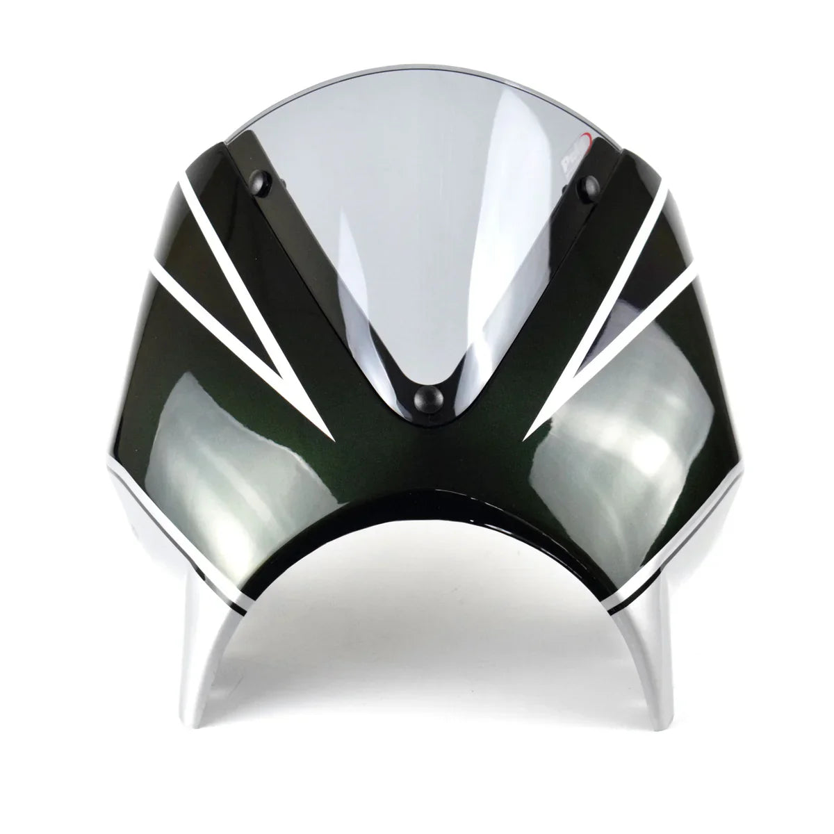Kawasaki Z900RS (2022 - On) Pyramid Fly Screen | Metallic Dark Green Scheme |