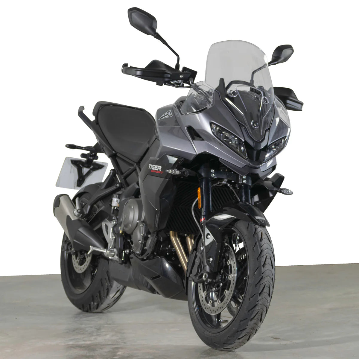 Triumph Tiger Sport 800 (2025 - On) Pyramid Front Spoiler (Matte Black)