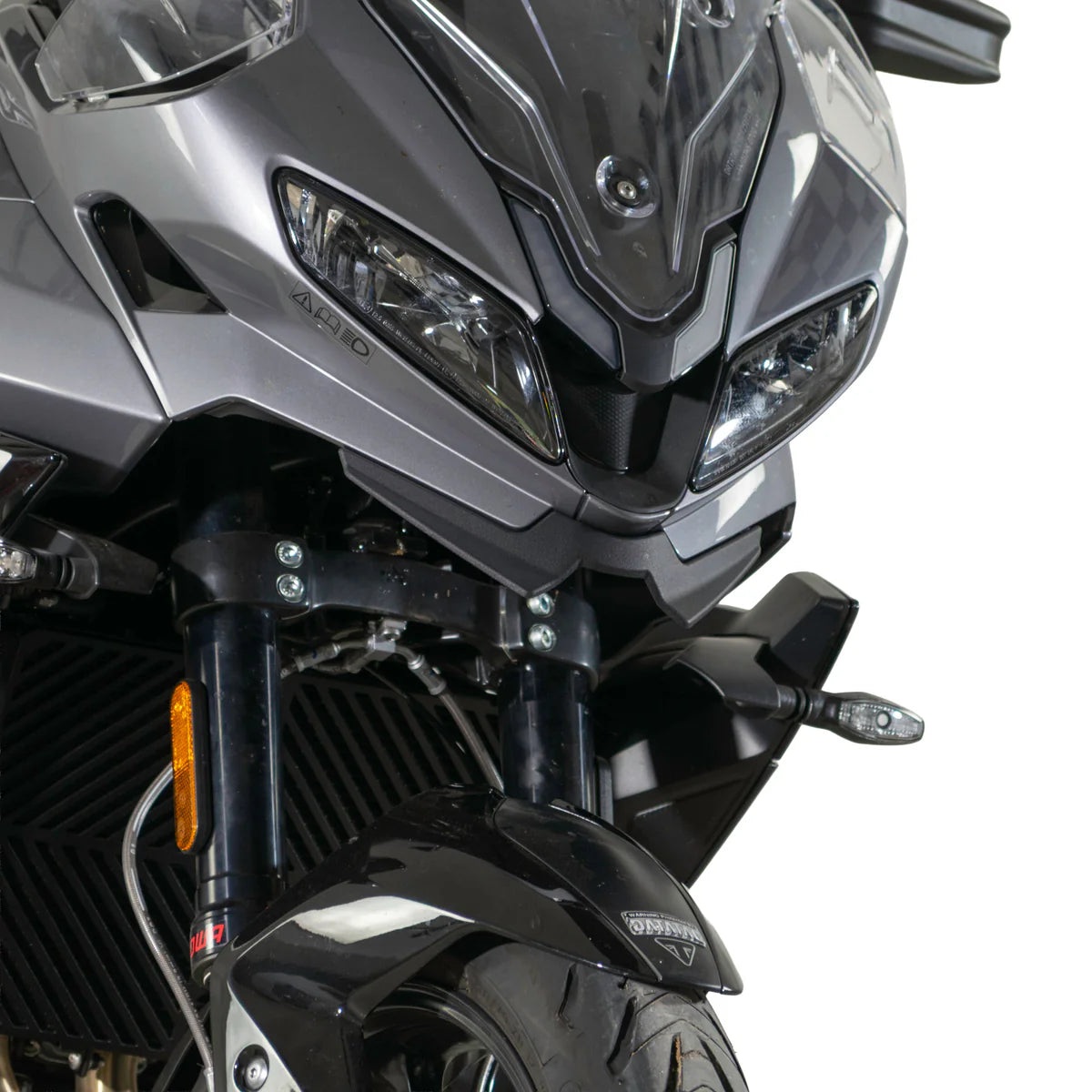 Triumph Tiger Sport 800 (2025 - On) Pyramid Front Spoiler (Matte Black)