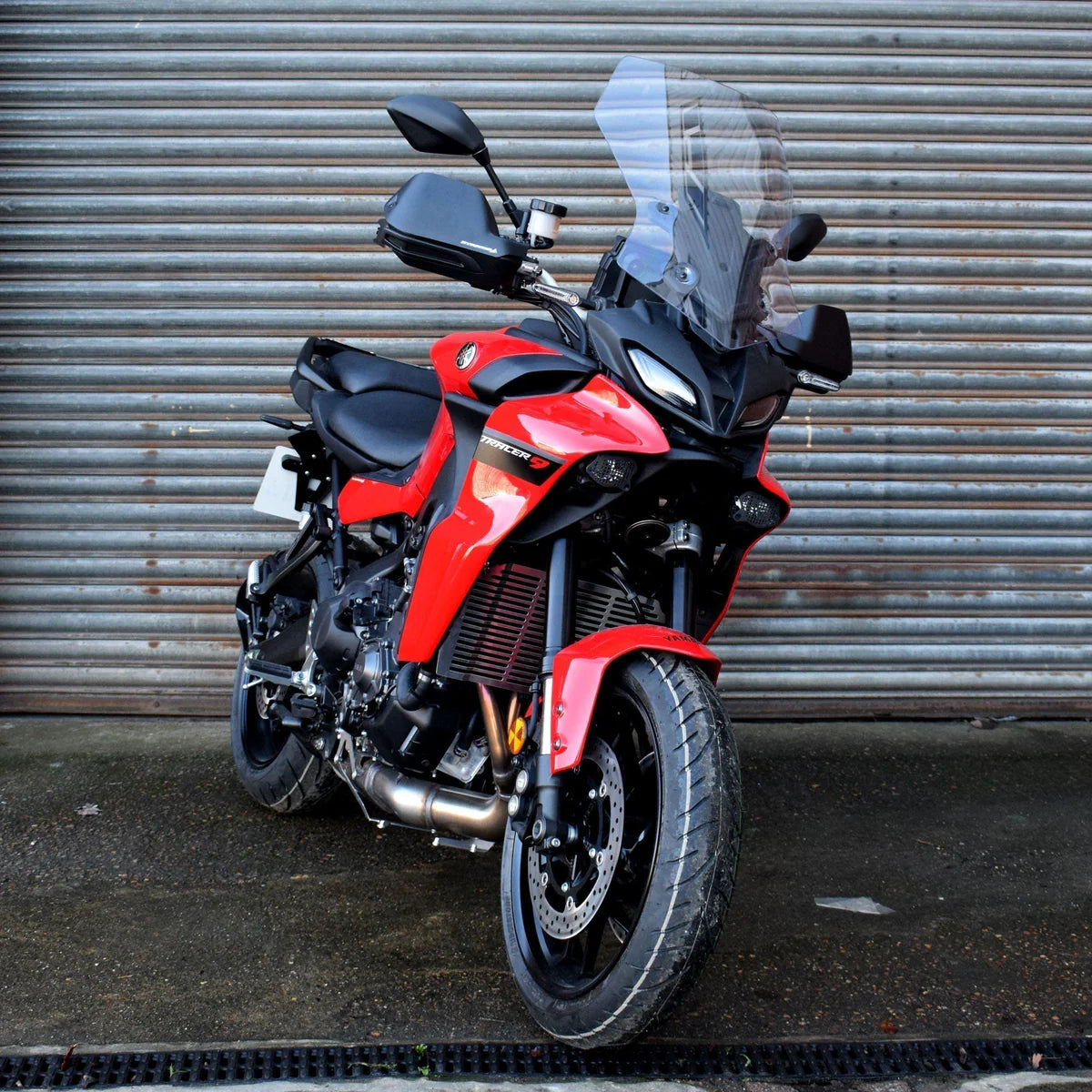 Yamaha Tracer 9 & GT (2021 -On) Pyramid Plastics Front Handguard Extensions | Matte Black |
