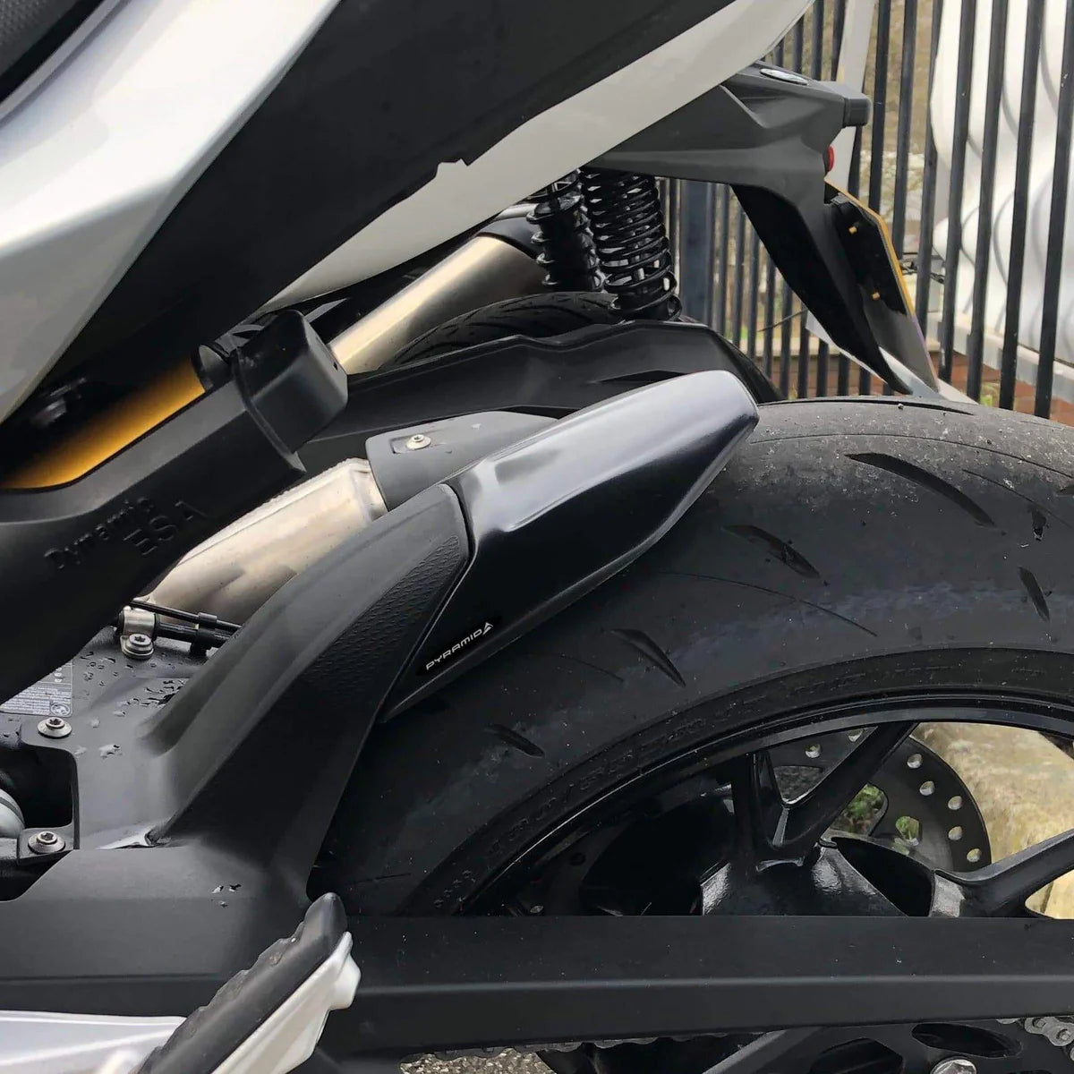 BMW F 900 XR (2020 - On) Pyramid Hugger Extension | Matte Black