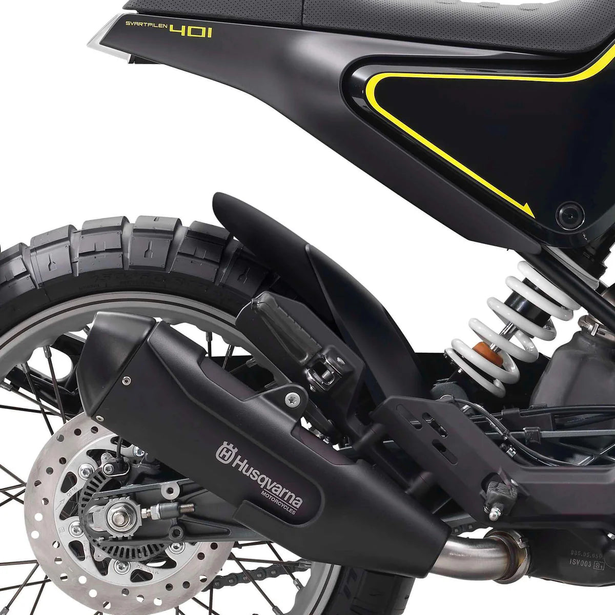 Husqvarna Vitpilen 401 (2018 - ON) Pyramid Hugger Extension  (Matte Black)