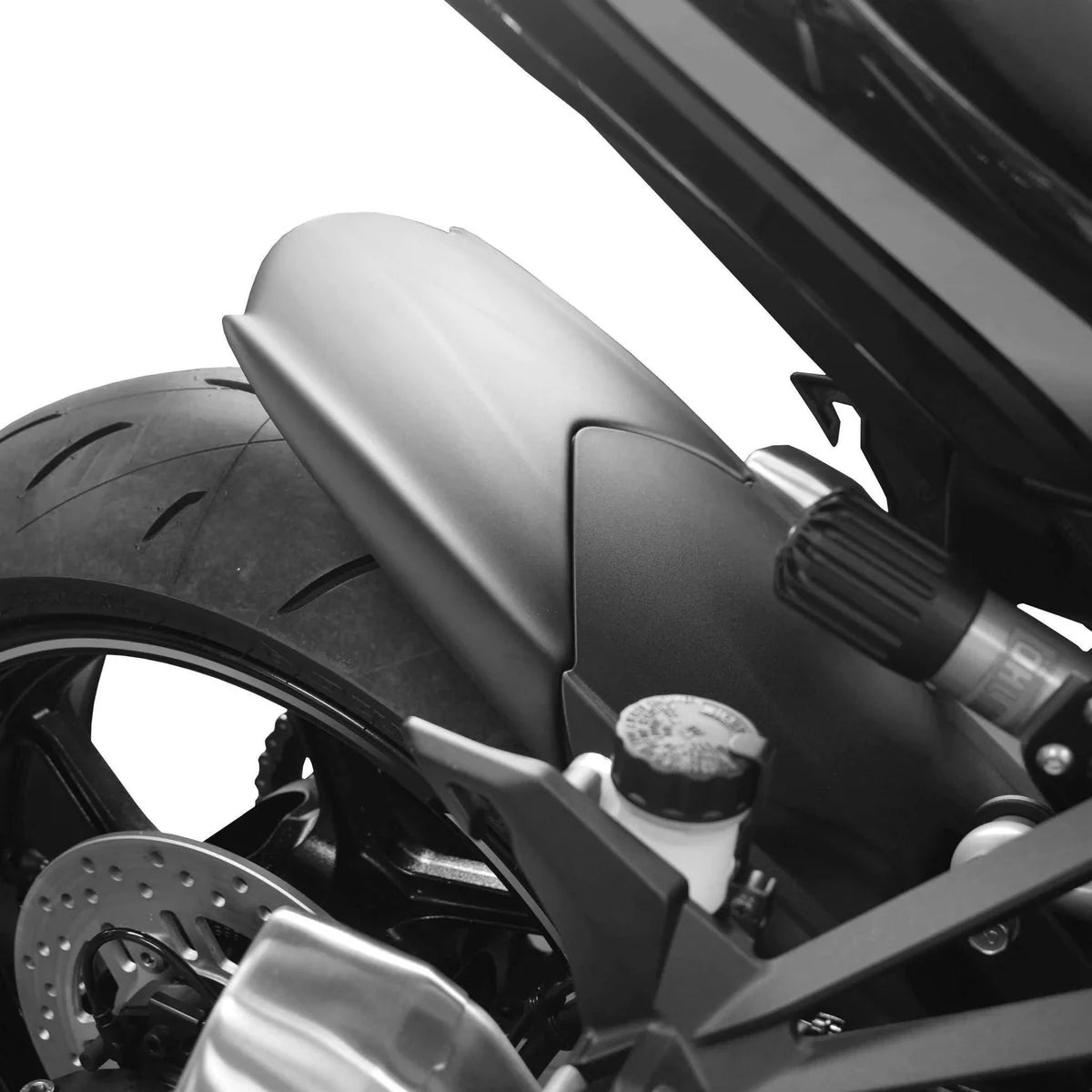 Kawasaki Ninja 1100SX Models (2025+) Pyramid Hugger Extension. Matte Black