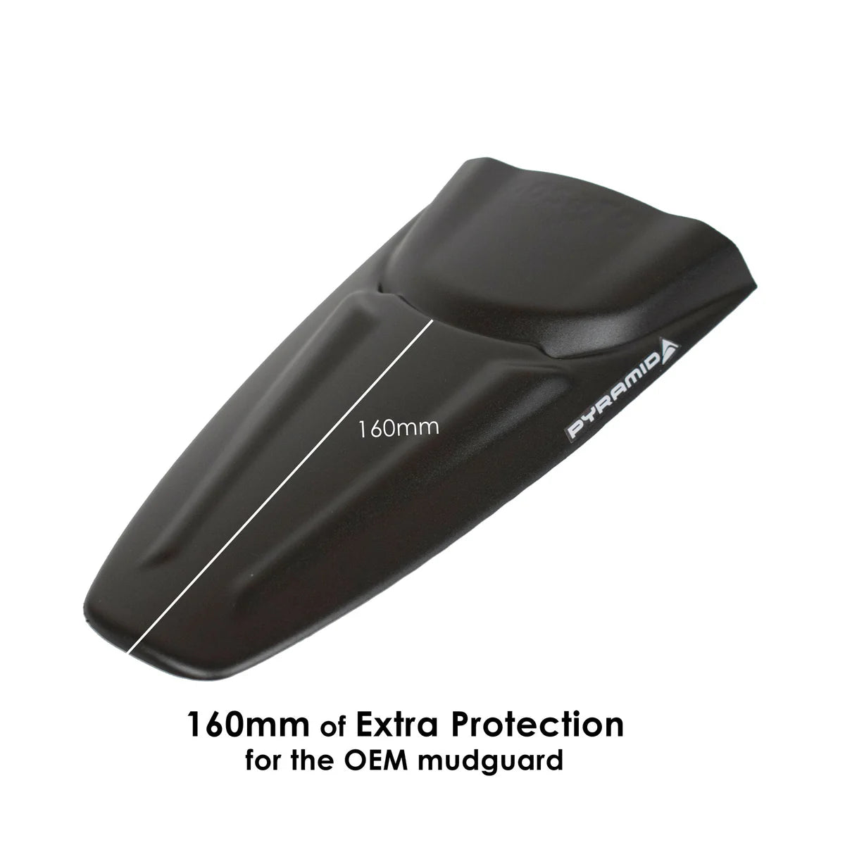Triumph Daytona 660 (2024 - On) Pyramid Rear Fenda Extenda  | Matte Black |