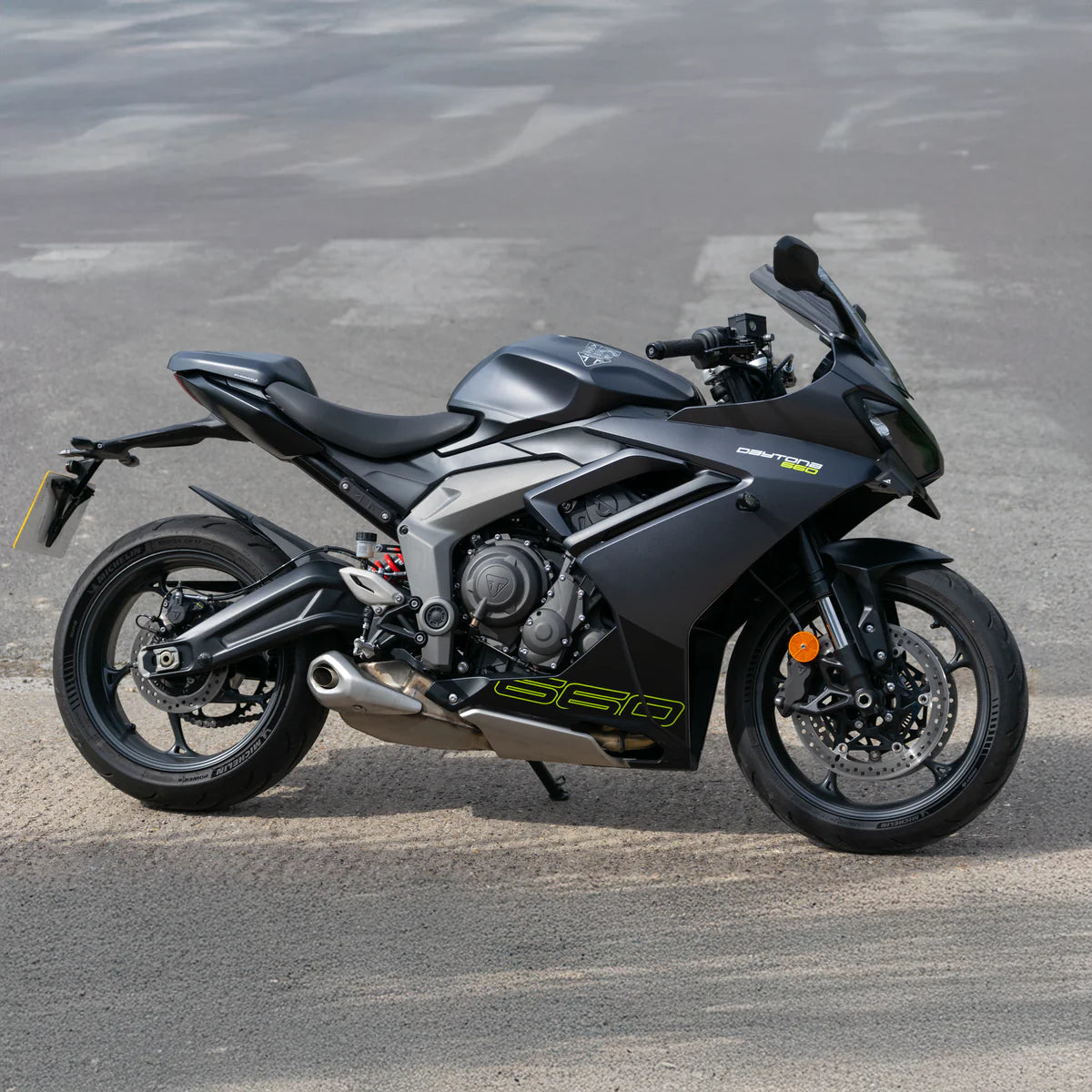 Triumph Daytona 660 (2024 - On) Pyramid Rear Fenda Extenda  | Matte Black |