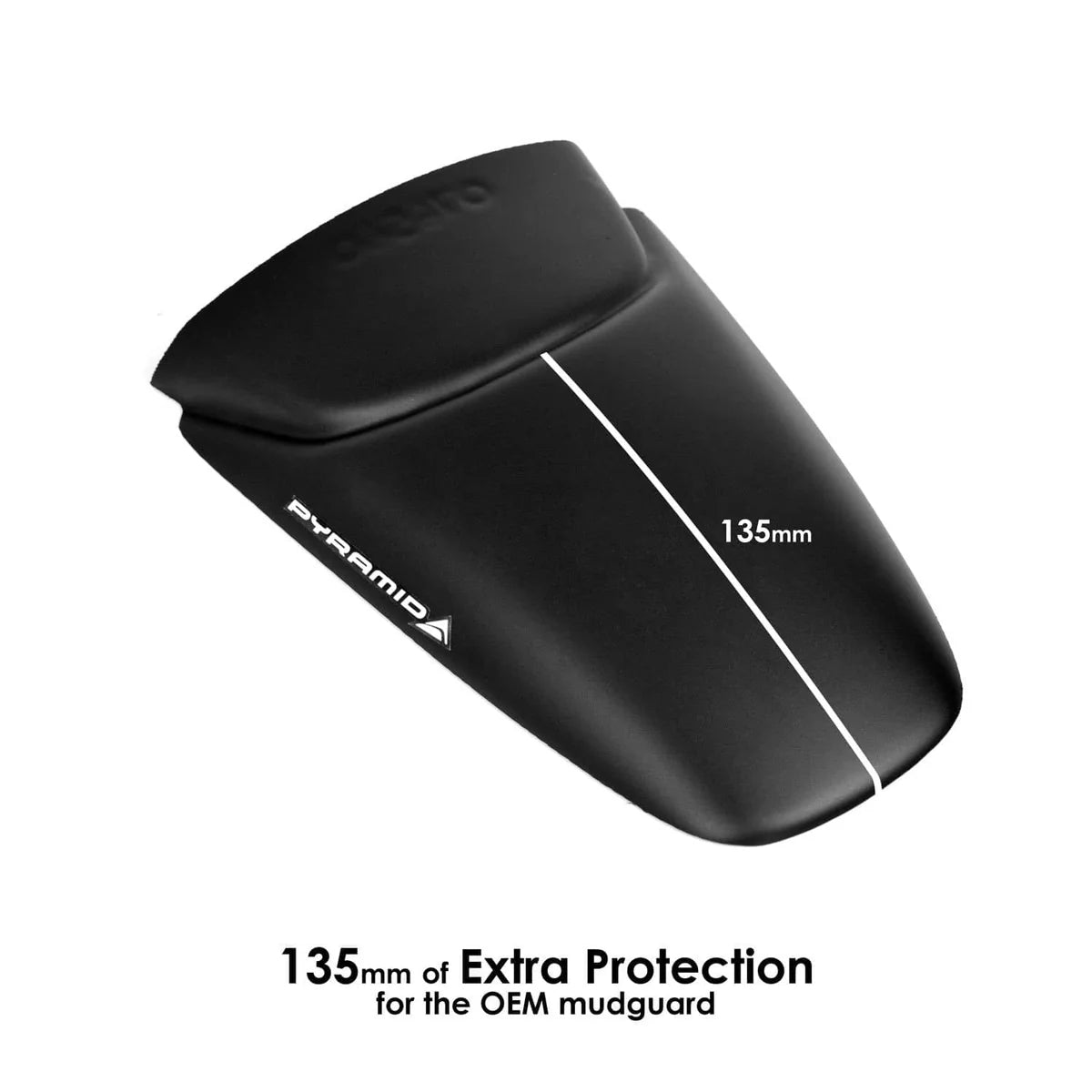 Triumph Trident (2021 - On) Pyramid Hugger Extension  | Matte Black