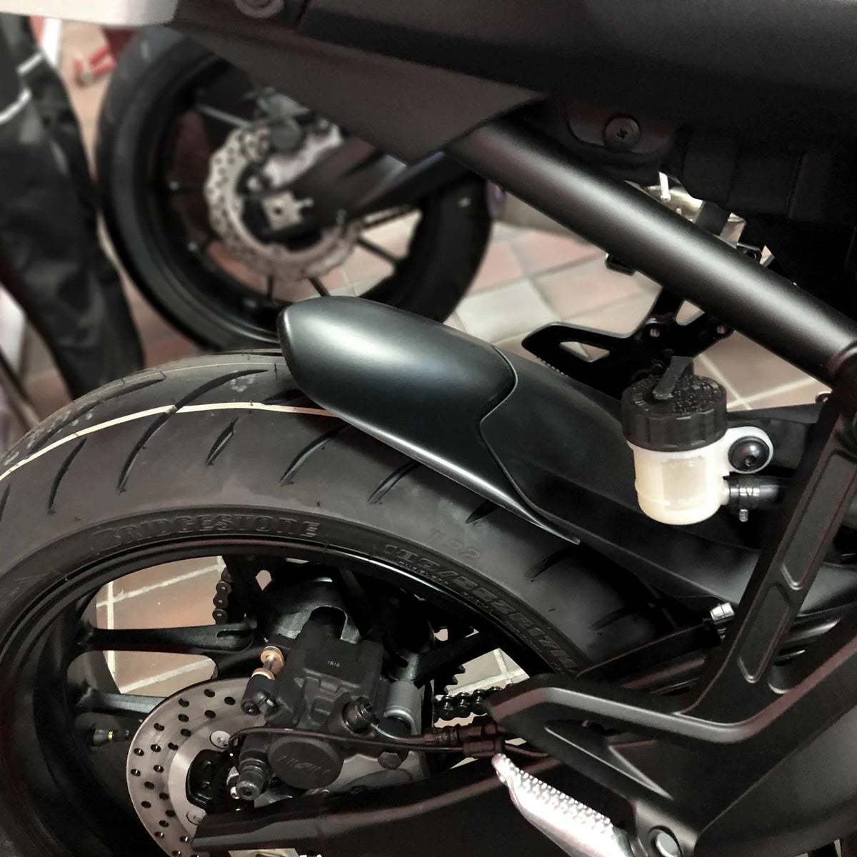 Yamaha XSR 900 (2022 -On) Pyramid Plastics Hugger Extension | Matte Black |