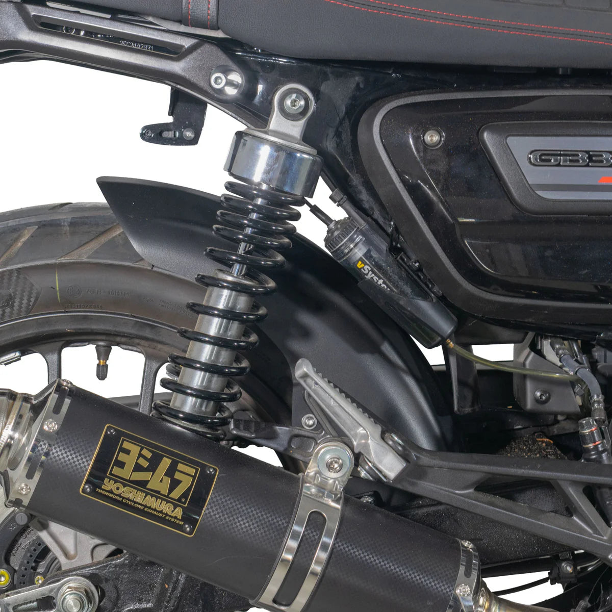 Honda GB350S (2025 - On). Pyramid Rear Hugger | Matte Black |
