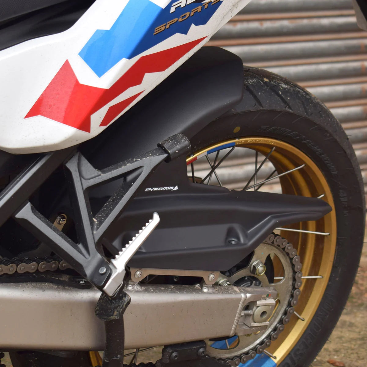 Honda XL750 Transalp (2023 - On) Pyramid Rear Hugger | Matte Black |