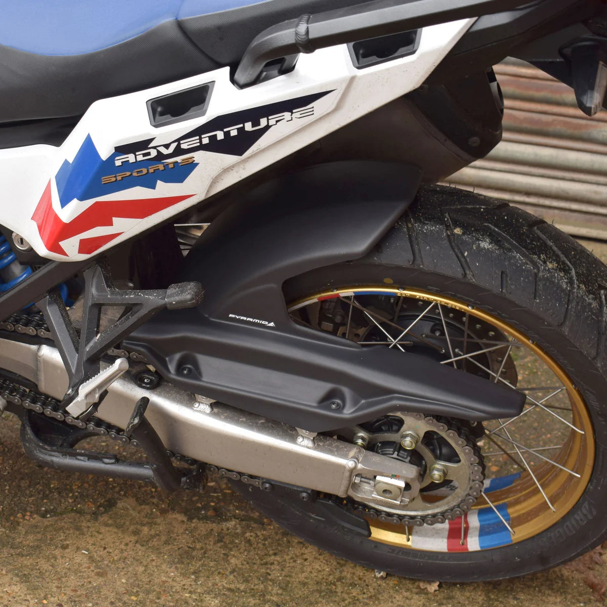 Honda XL750 Transalp (2023 - On) Pyramid Rear Hugger | Matte Black |