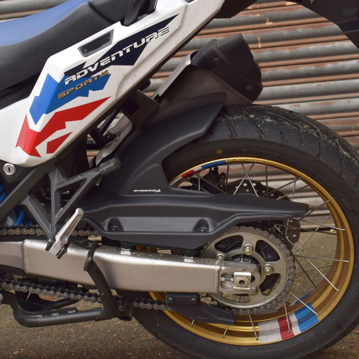 Honda XL750 Transalp (2023 - On) Pyramid Rear Hugger | Matte Black |