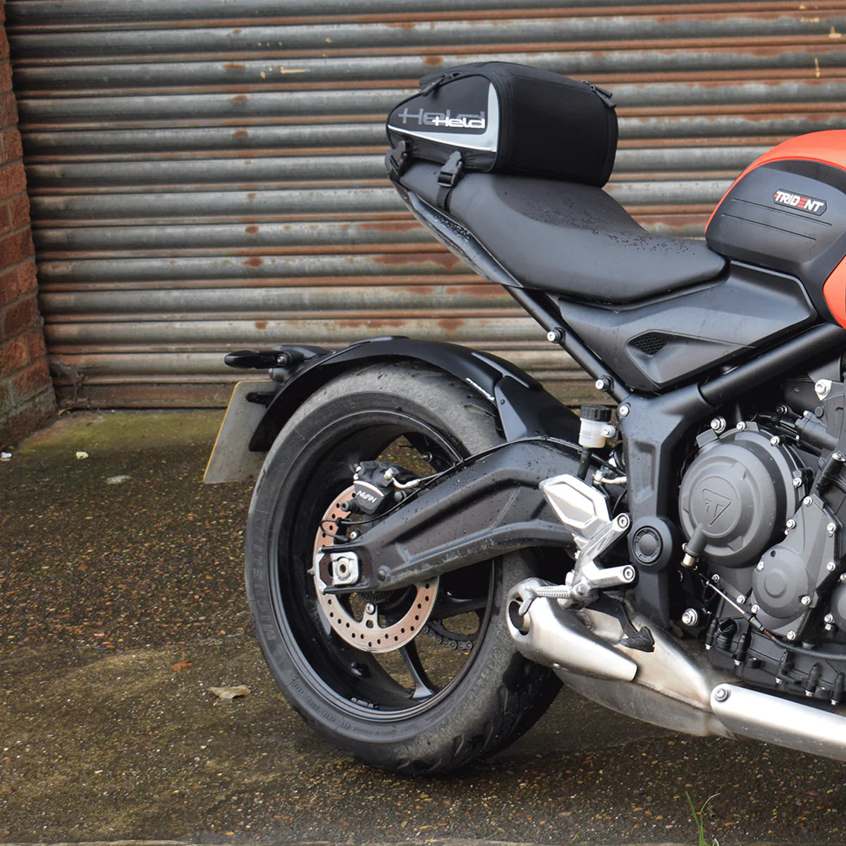 Triumph Trident (2021 - On) Pyramid Hugger  | Matte Black