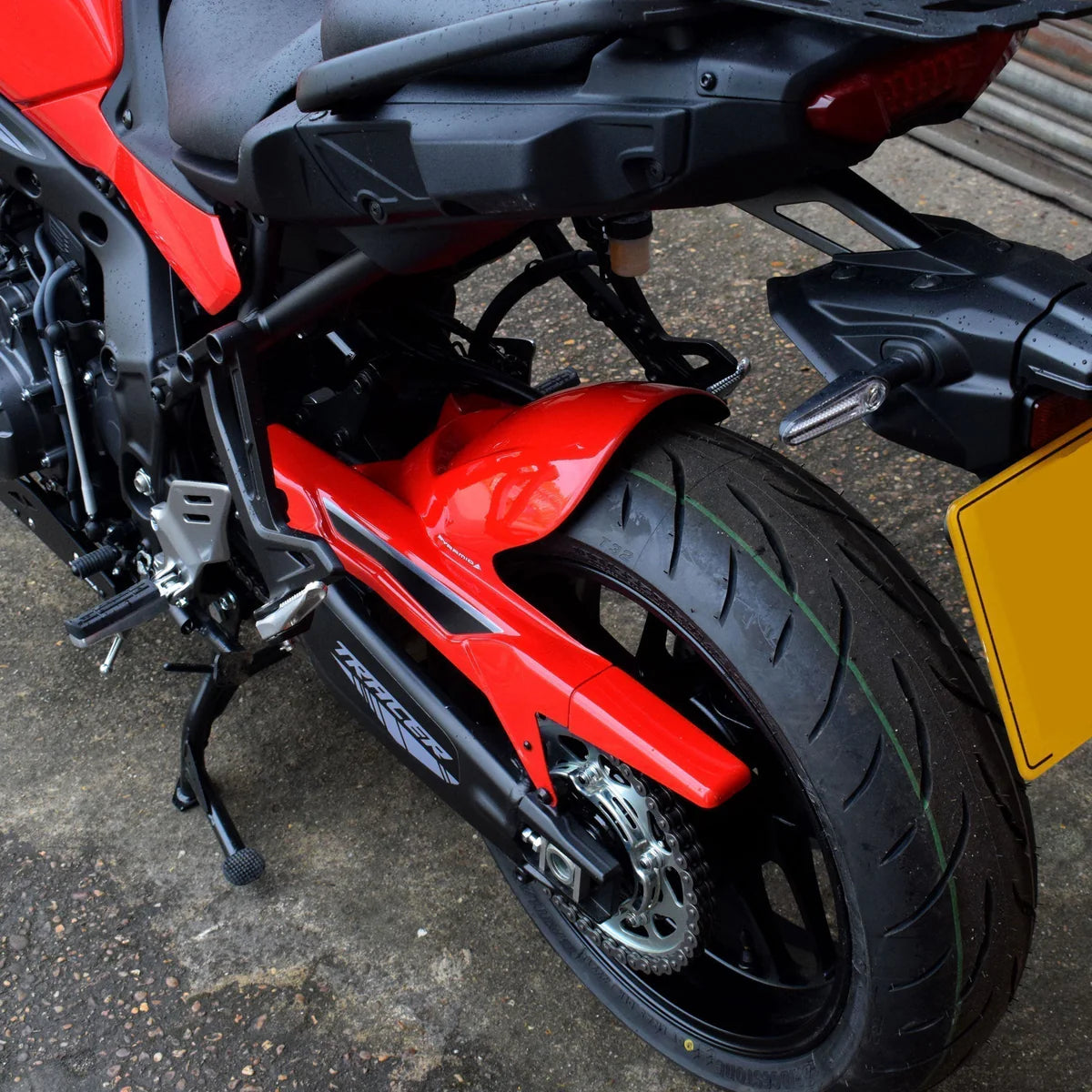 Yamaha Tracer 9 & GT (2021 -On) Pyramid Hugger | Redline Scheme