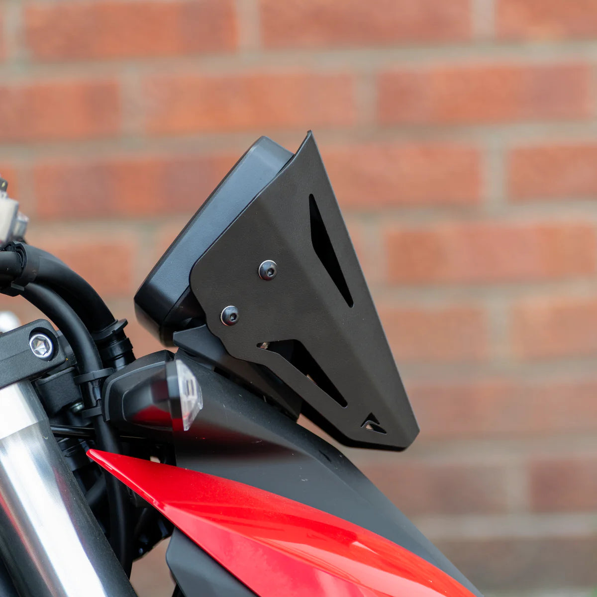 Honda CB1000 Hornet & SP (2025 - On) Pyramid Metal Fly Screen | Matte Black |