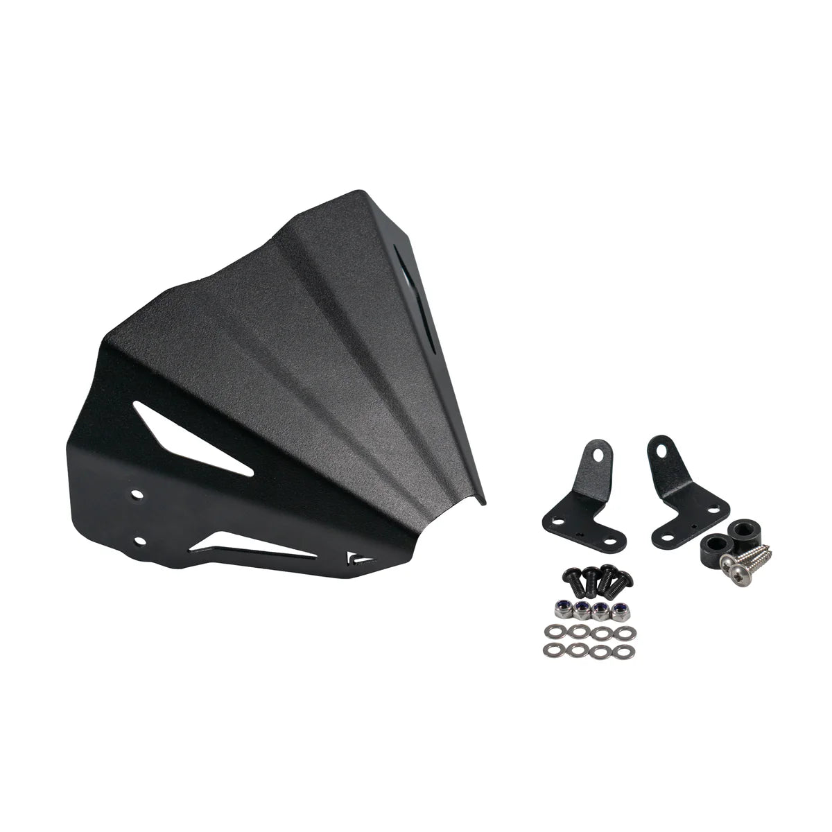 Honda CB1000 Hornet & SP (2025 - On) Pyramid Metal Fly Screen | Matte Black |
