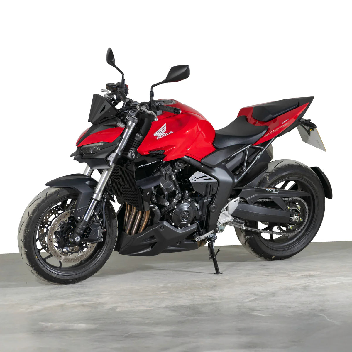 Honda CB1000 Hornet & SP (2025 - On) Pyramid Metal Fly Screen | Matte Black |