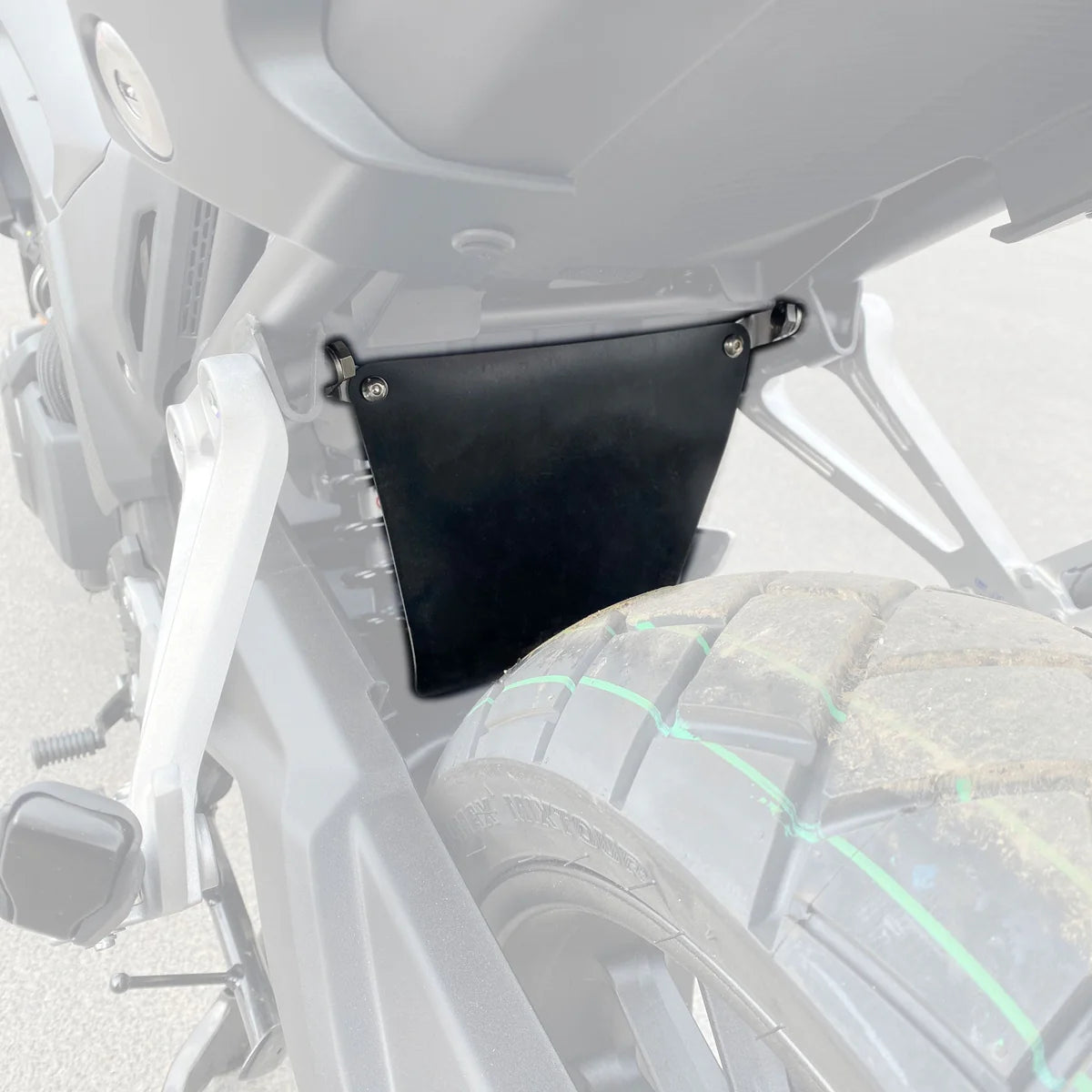 Honda NX 500 (2024 - On). Pyramid Shock Shield | Black |