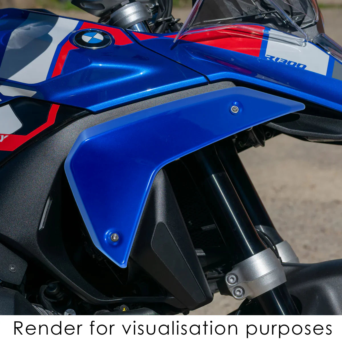 BMW R 1300 GS Models (2024+) Pyramid Side Panels | Trophy Blue