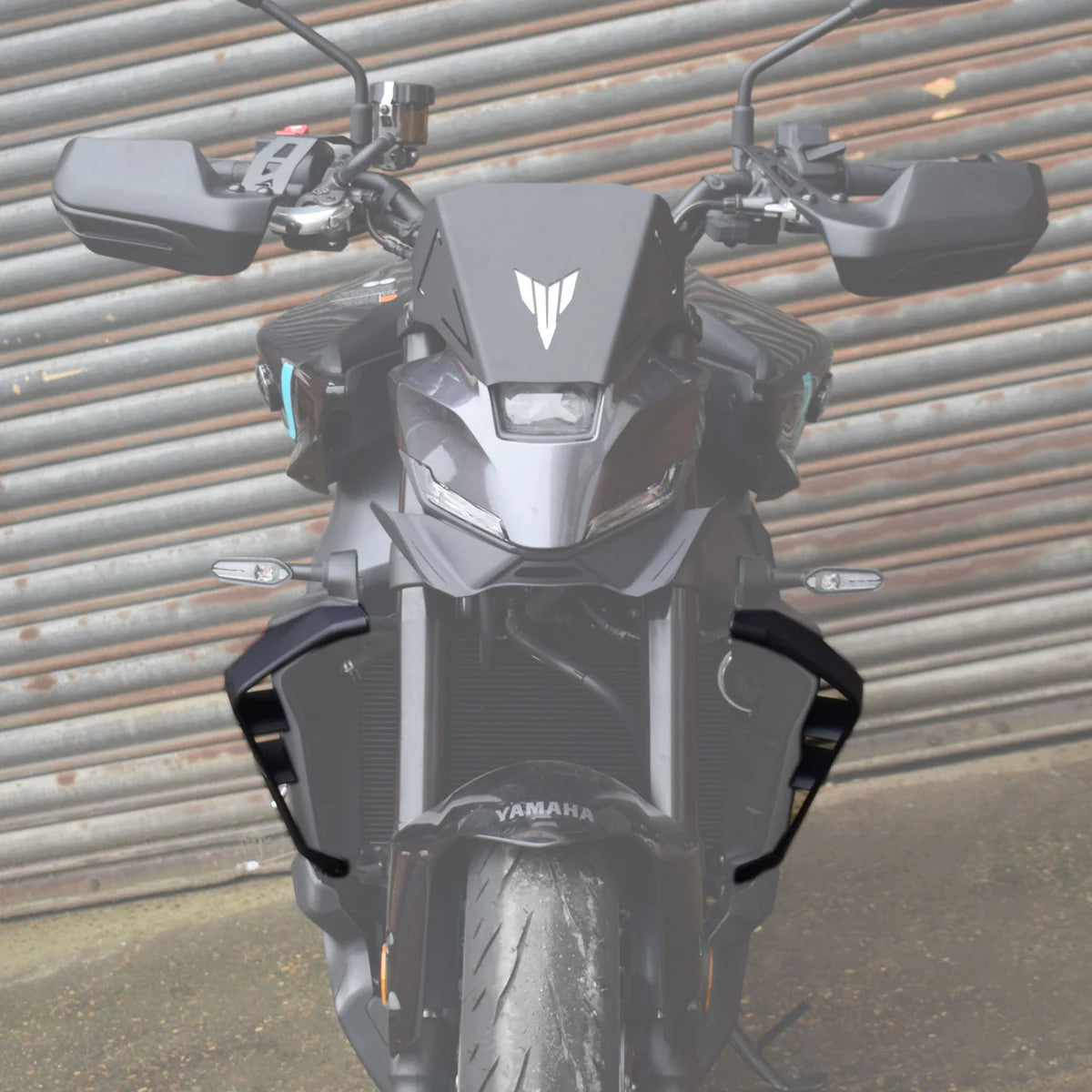Yamaha MT-09 & SP (2024- On ) Pyramid Side Spoilers | Matte Black