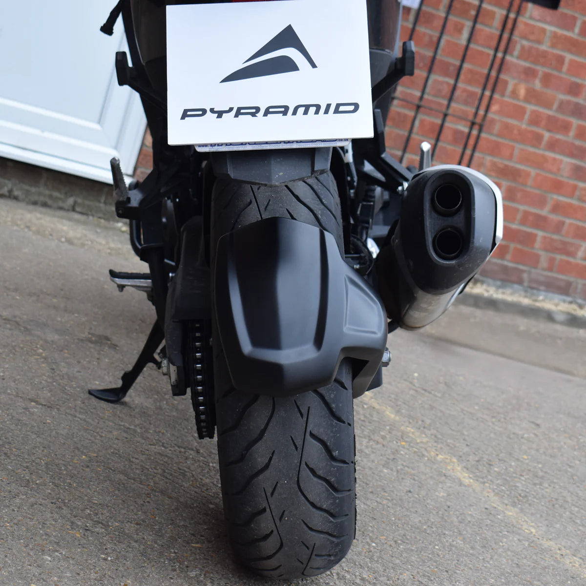 HONDA NT1100 (2022 - On) Pyramid Spray Guard | Matte Black |