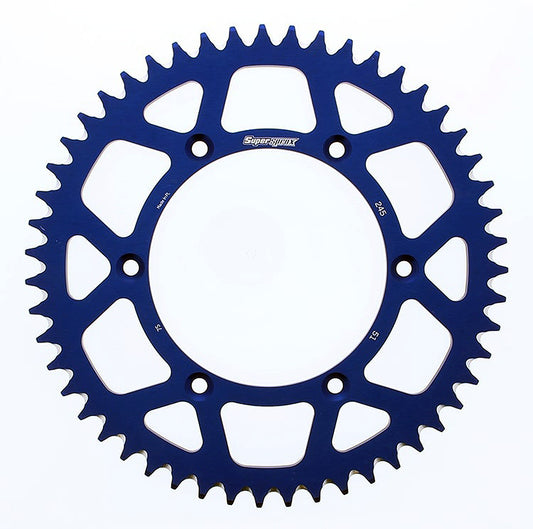 SuperSprox Rear Alloy MX RAL-245-51-BLU