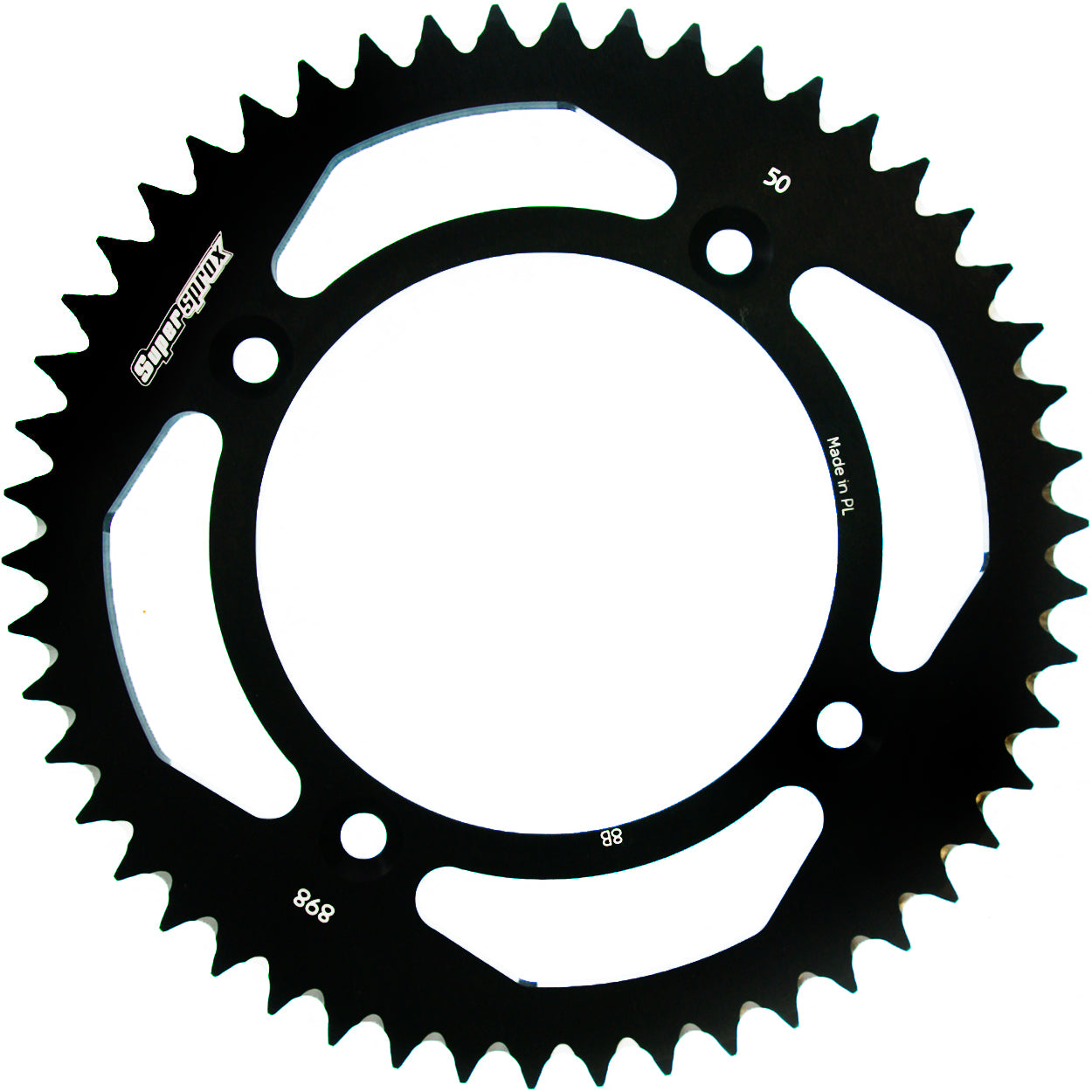 SuperSprox Rear Alloy MX RAL-898:50-BLK