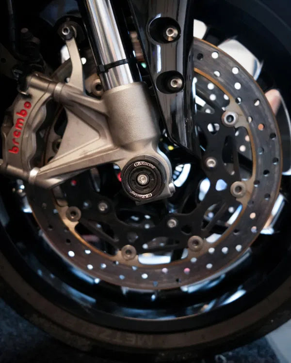 Yamaha YZF-R1M (2015 - On) Front Quick release Spindle Bobbin Set - GB Racing