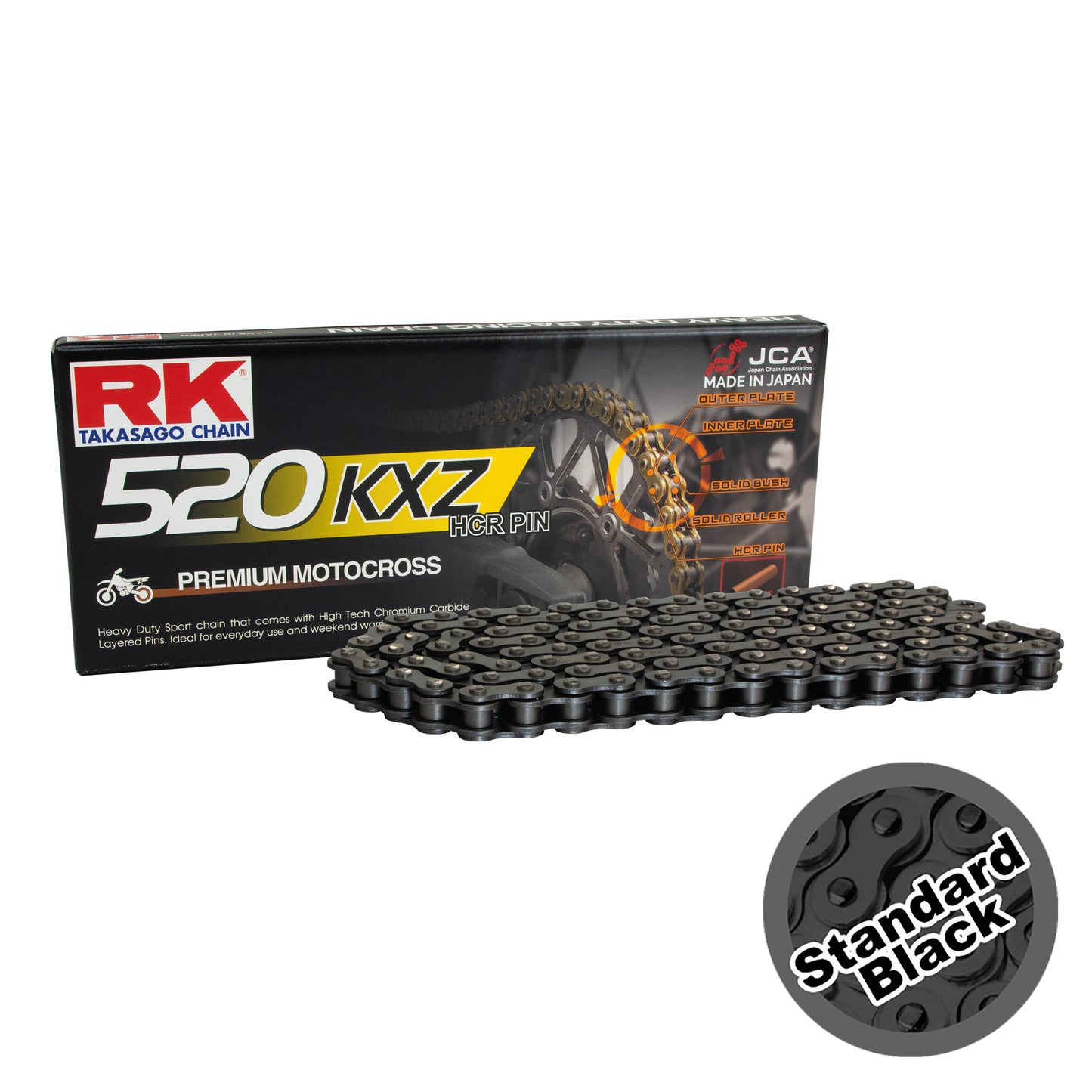 RK 520KXZ-114 Premium MX Chain