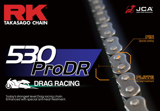 530 PRO DR Drag RaceChain Clip Link CL