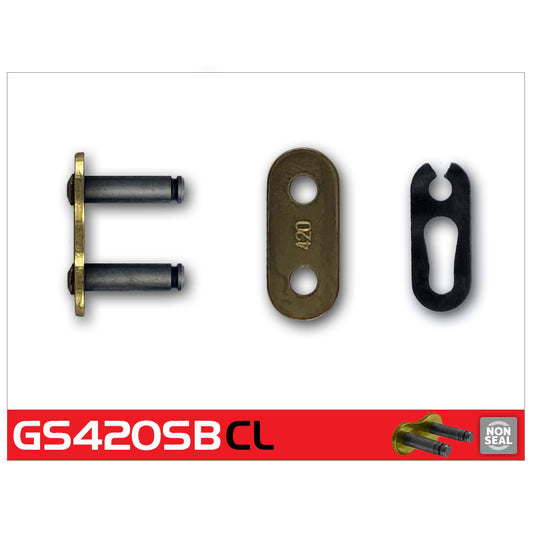 RK GS420SB-CL Gold Con Clip Link
