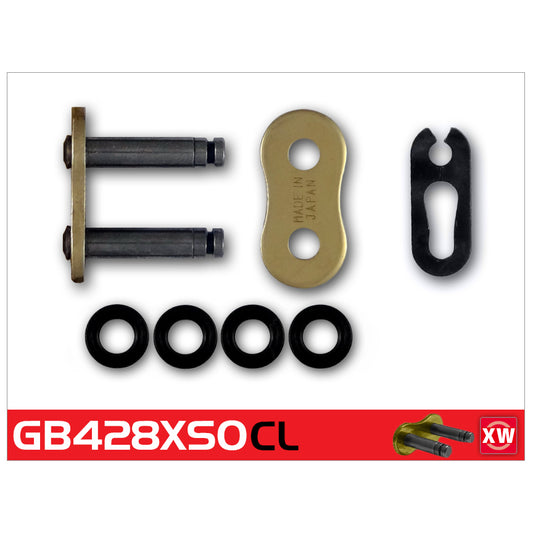 RK GB428XSO-CL Gold XW-Ring Con Clip Link