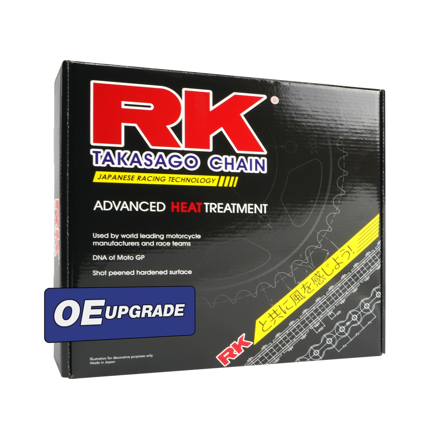 RK Upgrade Kit & QC adaptor Ducati 1260 MULTISTRADA/Tour/PP/GT/DVT 18-21 530 OEM pitch