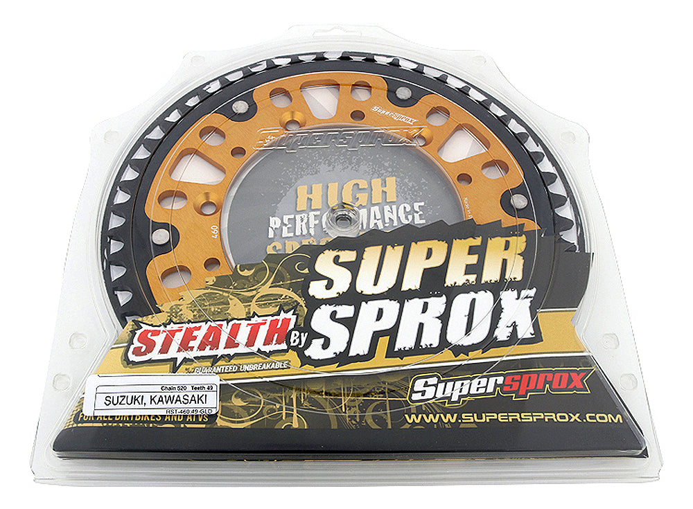 SuperSprox Rear Stealth RST-460-48-Gold KXF250/450