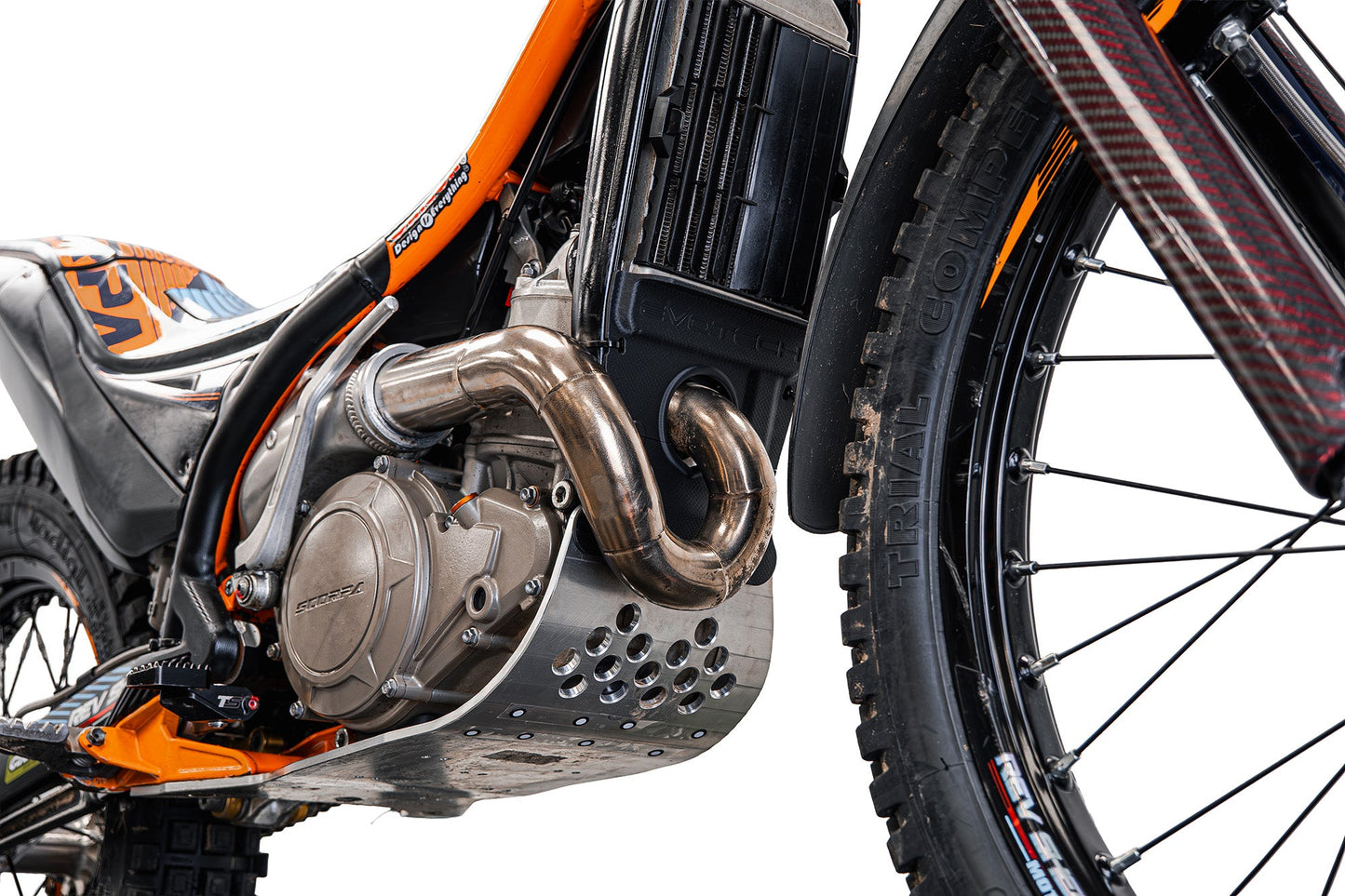 Evotech Engine Splash Guard - Sherco 300 ST Factory Adam Raga Replica (2025)