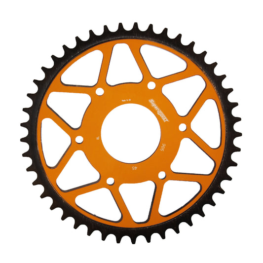 SuperSprox steel sprocket with orange alloy insert RFA-905-45 JTR 890-45