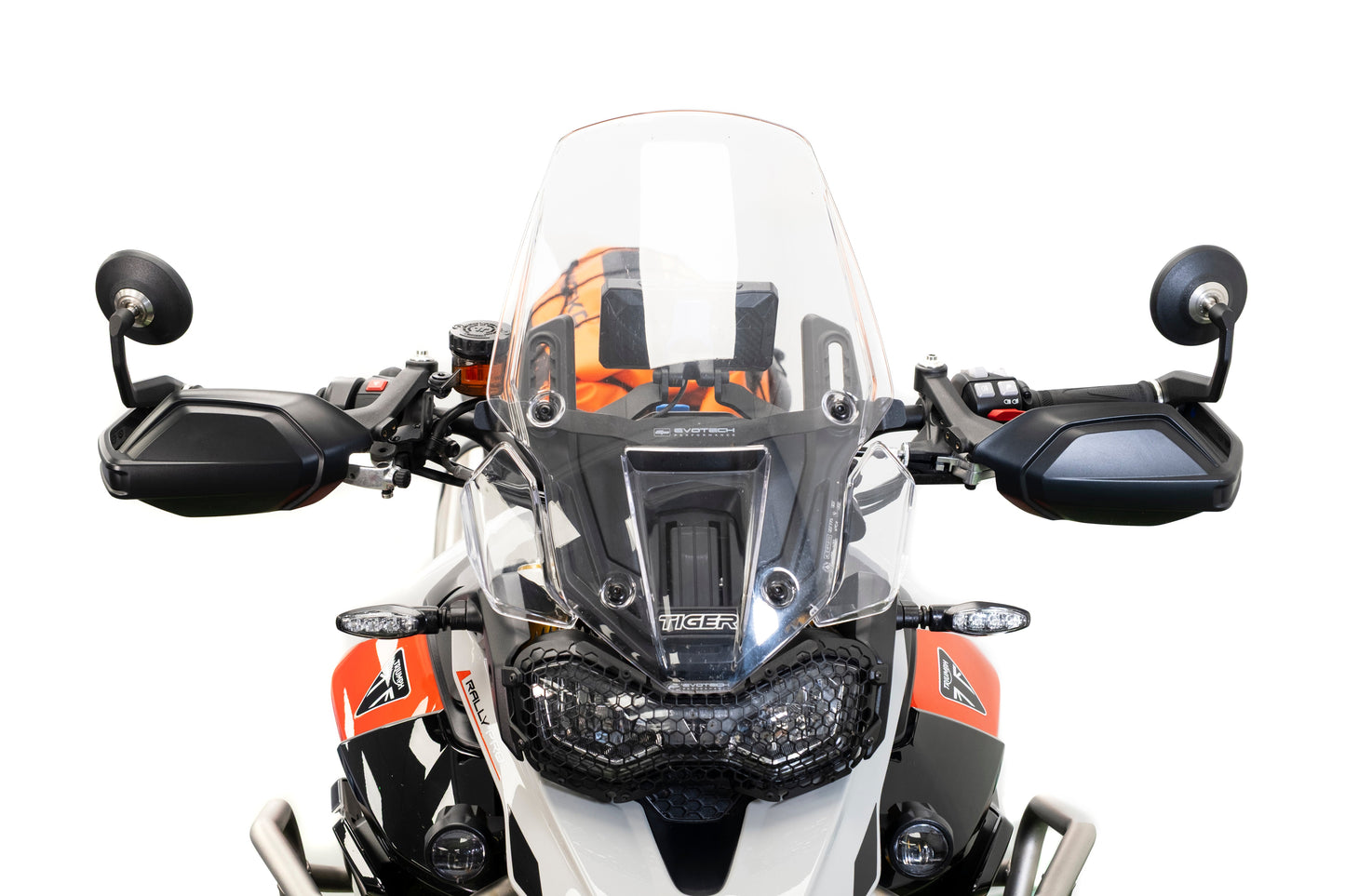 Evotech Handguard Bar End Mirrors (Retro) - Triumph Tiger 900 Desert Edition (2026+)
