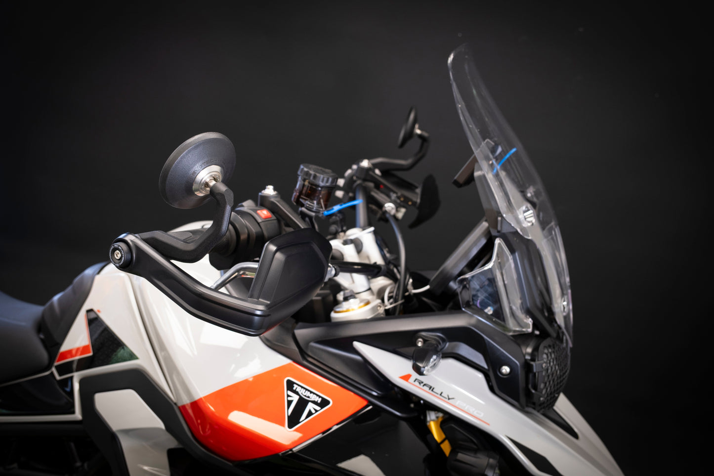 Evotech Handguard Bar End Mirrors (Retro) - Triumph Tiger 900 Desert Edition (2026+)