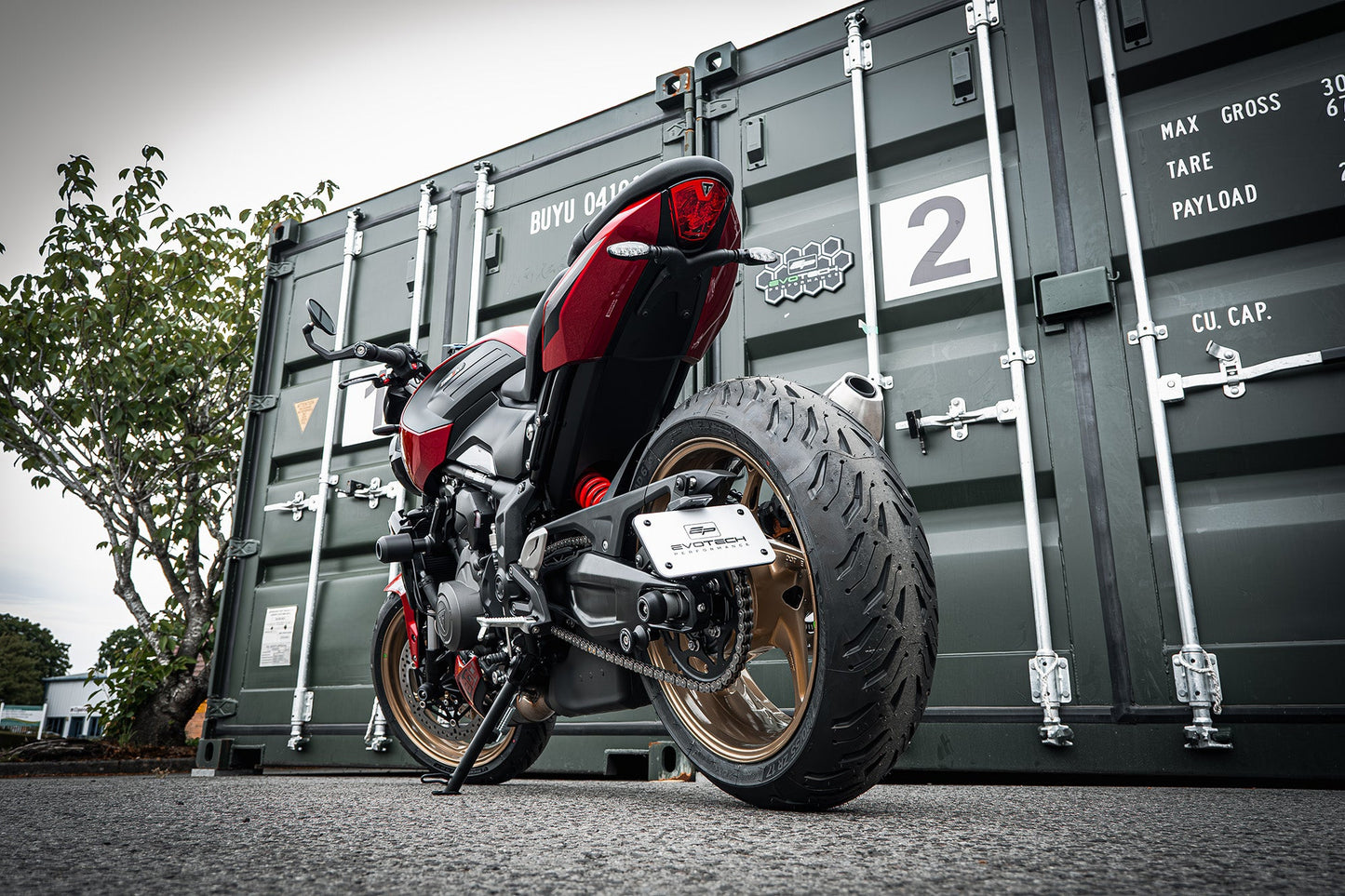 Triumph Trident 800 (2026+) Swingarm Mounted Tail Tidy