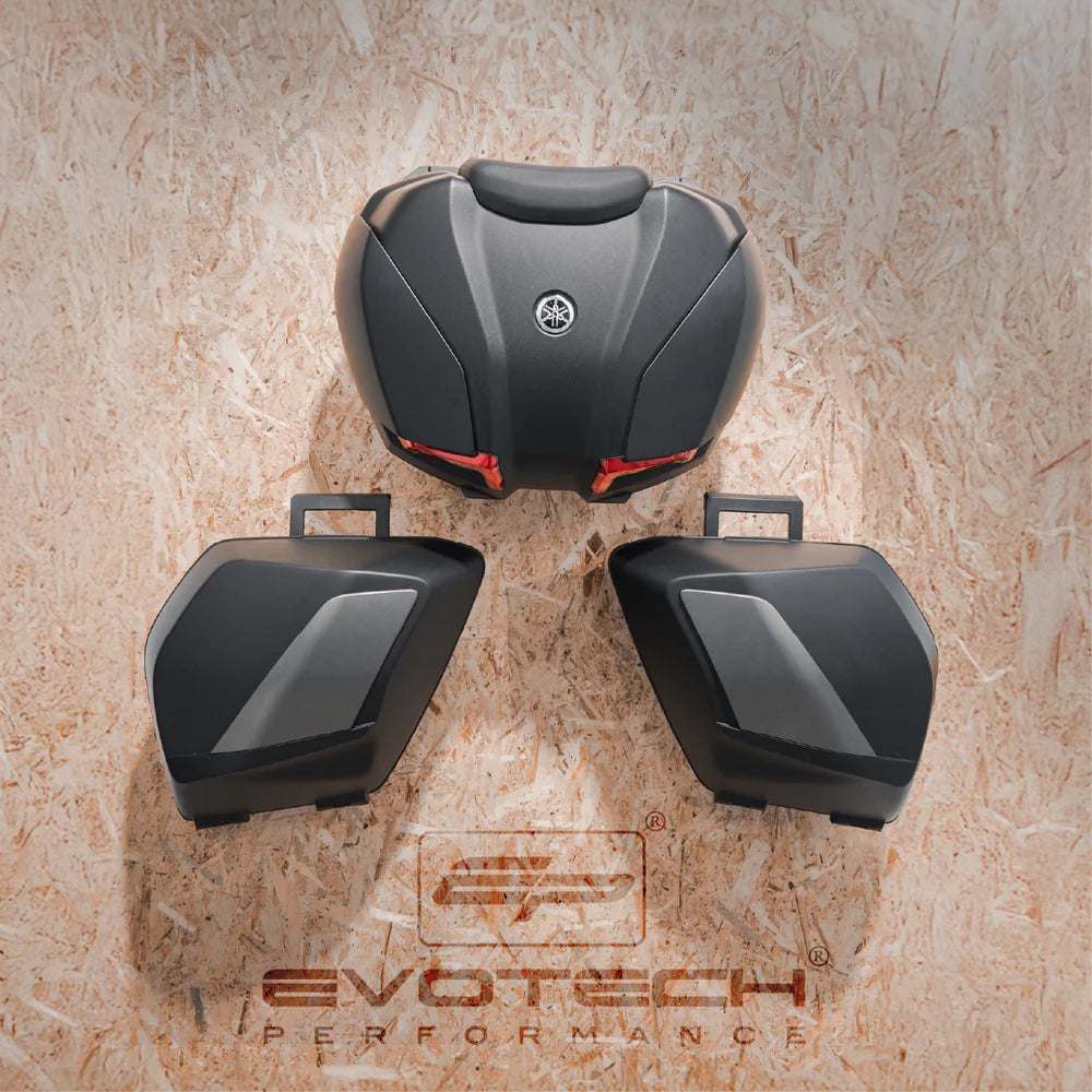 Yamaha Tracer 9 (2025 - On) Top Box / Pannier Wall Mounting Brackets - Evotech Performance