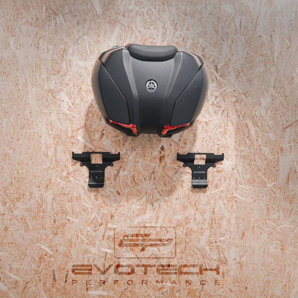 Yamaha Tracer 9 (2025 - On) Top Box / Pannier Wall Mounting Brackets - Evotech Performance