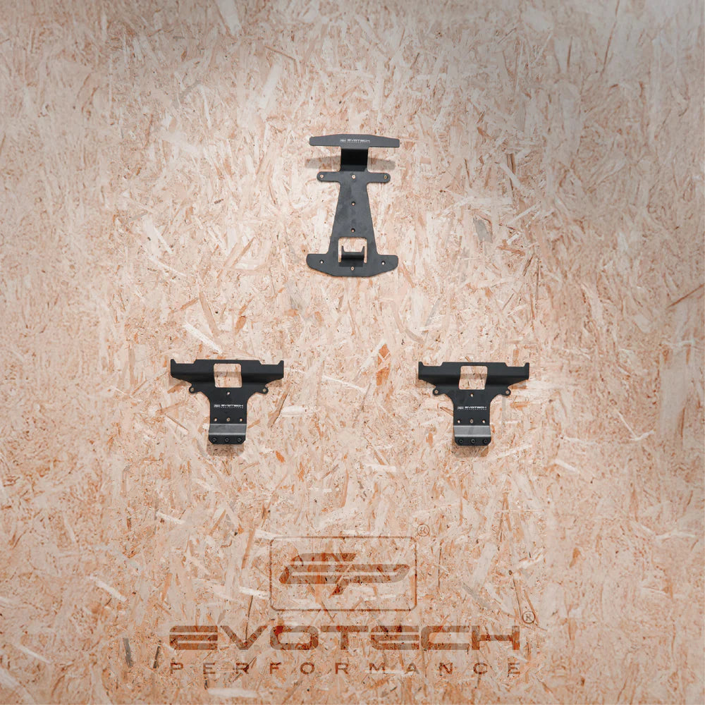 Yamaha Tracer 9 (2025 - On) Top Box / Pannier Wall Mounting Brackets - Evotech Performance