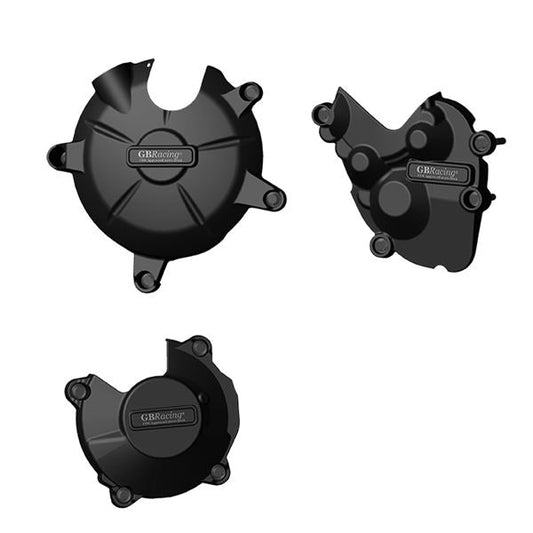 Kawasaki ZX-6R Stock Engine Cover Set 2009 - 2012 GB Racing