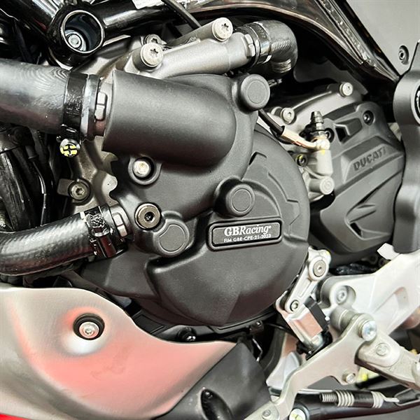 Ducati DesertX (2022+)  Secondary Alternator / Water Pump Cover Guard. GB Racing