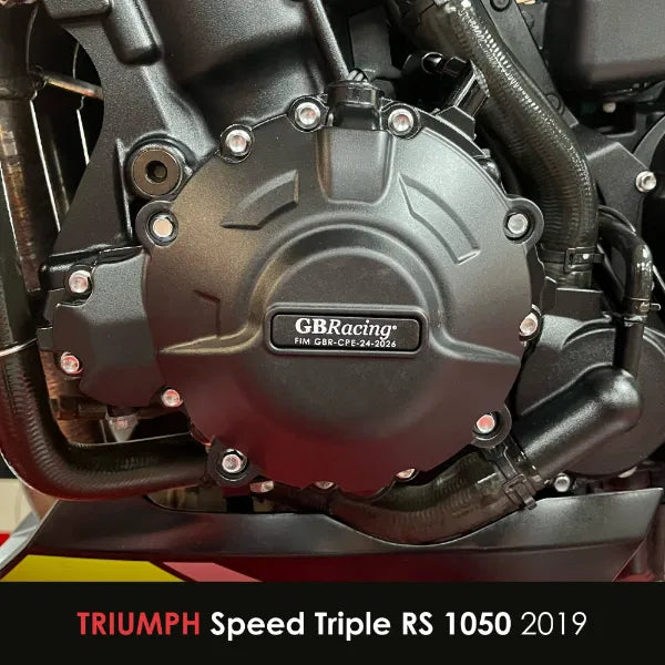 Triumph Speed Triple 1050 S / R & RS (2016 - 2020) Secondary Engine Cover Options. GB Racing